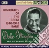 Duke Ellington - Highlights Of The Great cd