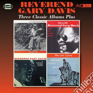 Reverend Gary Davis - Three Classic Albums (2 Cd) cd musicale di Reverend Gary Davis