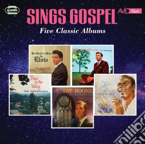 Sings Gospel: Five Classic Albums (Elvis Presley / Jim Reeves / The Jordanaires / Pat Boone / Nat King Cole) / Various (2 Cd) cd musicale