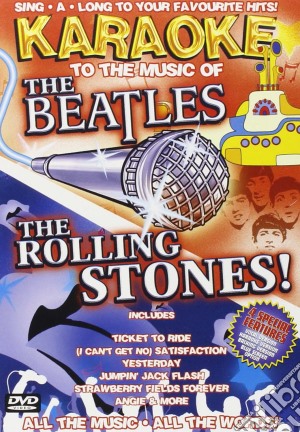 (Music Dvd) Karaoke: The Music Of The Beatles & Stones / Various cd musicale