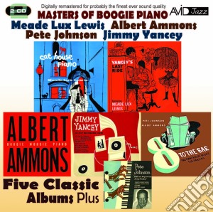 Masters Of Boogie Piano (2 Cd) cd musicale di Meade Lux Lewis / Albert Ammons / Pete Johnson / Jimmy Yancey