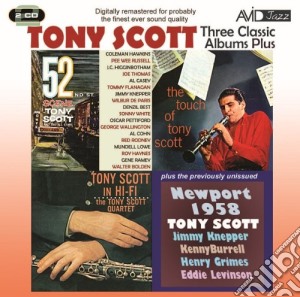 Tony Scott - Three Classic Albums Plus (2 Cd) cd musicale di Tony Scott