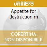 Appetite for destruction m cd