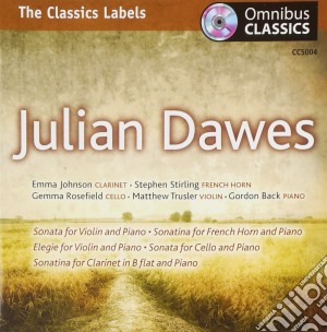 Julian Dawes - Sonatas And Elegie cd musicale di Emma Johnson, Stephen Stirling,Gemma R