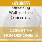 Gieseking Walter - First Concerto Recordings 1