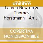 Lauren Newton & Thomas Horstmann - Art Is... cd