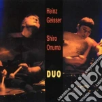 Heinz Geisser/shiro Onuma - Duo cd