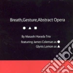 Masashi Harada Trio - Breath,gesture,abstract O cd