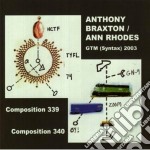 Anthony Braxton / Ann Rhodes - Gtm (syntax) 2003