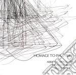 Arrigo Cappelletti \ Furio Di Castri \ Bruce Ditmas - Homage to Paul Bley cd