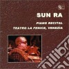Sun Ra - Piano Recital cd