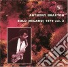 Anthony Braxton - Solo Milano 1979 Vol.2 cd