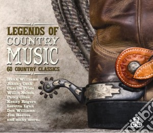Legends Of Country Music / Various (3 Cd) cd musicale di Various Artists