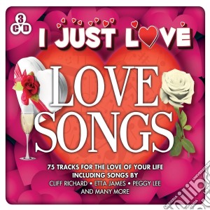 I Just Love Love Songs / Various (3 Cd) cd musicale