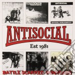 (LP Vinile) Antisocial - Battle Scarred Skinheads (the Best Of) 12' Lp