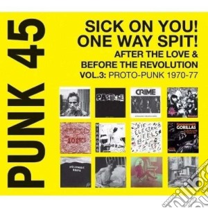 (LP VINILE) Punk 45-sick on you-one way spit dlp lp vinile di Artisti Vari
