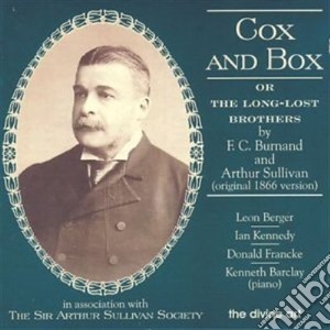 Arthur Sullivan - Cox And Box (1866) cd musicale di Sullivan Arthur