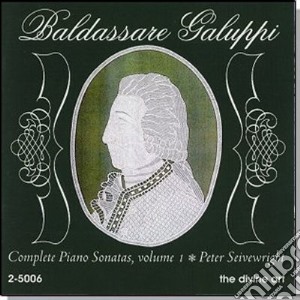 Baldassarre Galuppi - Sonata Per Piano (integrale) Vol.1 cd musicale di SEIVEWRIGHT PETER