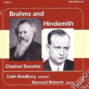Johannes Brahms / Paul Hindemith - Clarinet Sonatas cd musicale di Brahms Johannes