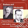 Johannes Brahms / Paul Hindemith - Clarinet Sonatas cd