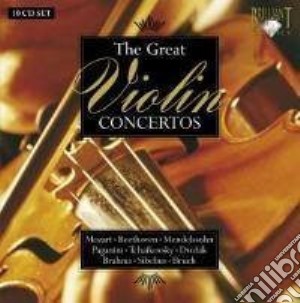 Great Violin Concertos (The) / Various (10 Cd) cd musicale di Miscellanee