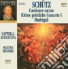 Heinrich Schutz - Edition Vol.2 - Cantiones, Kleine Gestichte Concerte, Madrigali (5 Cd) cd