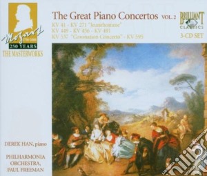 Wolfgang Amadeus Mozart - The Great Piano Concertos, Vol. 2 (3 Cd) cd musicale di Wolfgang Amadeus Mozart