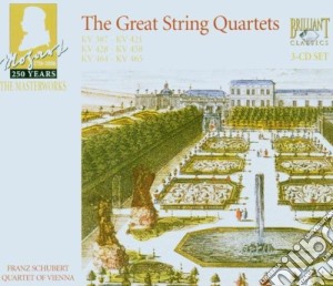 I grandi quartetti per archi cd musicale di Wolfgang Amadeus Mozart