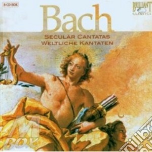 Various Artists - Bach Secular Cantatas 36C & 201-215. (Mathis Auger Popp Watkinson Hamari Pilzecker Buchn cd musicale di Johann Sebastian Bach
