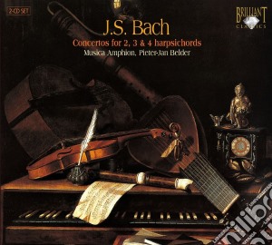 Johann Sebastian Bach - Concerti Per Due, Tre E Quattro Clavicembali (2 Cd) cd musicale di Bach