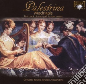 Palestrina Giovanni Pierluigi Da - Primo Libro Dei Madrigali A 4 Voci - Alessandrini Rinaldo Dir /concerto Italiano cd musicale di Palestrina
