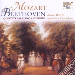 Wolfgang Amadeus Mozart / Ludwig Van Beethoven - Quintets For Piano And Winds cd musicale di Mozart/beethoven