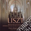 Franz Liszt - Preludio E Fuga Su B-a-c-h - Fantasiae Fuga 'ad Nos, Ad Salutarem Undam' cd