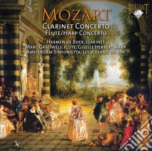 Wolfgang Amadeus Mozart - Concerto Per Clarinetto K622 - Concertoper Flauto E Arpa K299 cd musicale di Wolfgang Amadeus Mozart