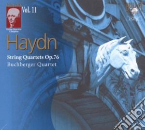 Haydn - Quartetti Per Archi Vol.11 Op.76 /buchberger Quartet: Hubert Buchberger, Violino I, Julia Greve, Violino Ii, Joachim Etzel, Viola (2 Cd) cd musicale di Haydn