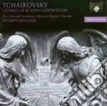 Pyotr Ilyich Tchaikovsky - Liturgy Of St John Chrysostom cd