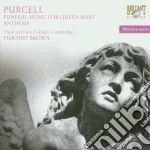 Henry Purcell - Funeral Music For Queen Mary Anthems cd