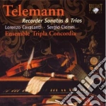 Georg Philipp Telemann - Trii E Sonate Per Flauto Dolce cd