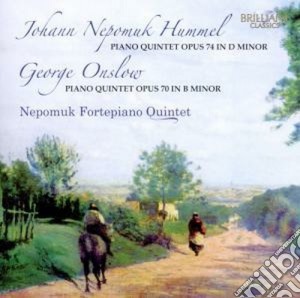 Johann Nepomuk Hummel - Quintetto Per Pianoforte In Re Minore cd musicale di Hummel johann nepomu