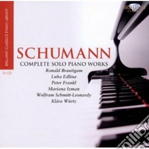 Robert Schumann - Integrale Delle Opere Per Pianoforte (13 Cd) cd musicale di Robert Schumann