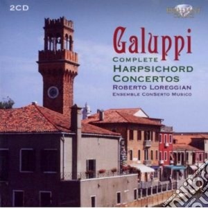 Baldassarre Galuppi - Integrale Dei Concerti Per Clavicembalo (2 Cd) cd musicale di Baldassarre Galuppi