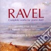 Maurice Ravel - Integrale Delle Opere Per Due Pianofortie Per Pianoforte A Quattro Mani (2 Cd) cd