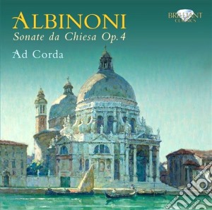 Tomaso Albinoni - Sonate Da Chiesa Op.4 cd musicale di Albinoni tomaso giov