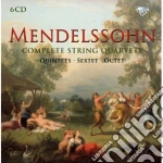 Felix Mendelssohn - Integrale Dei Quartetti Per Archi - Quintetti, Sestetto, Ottetto (6 Cd) cd