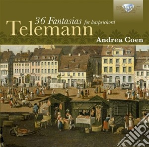 Georg Philipp Telemann - 36 Fantasie Per Clavicembalo (3 Cd) cd musicale di Telemann georg phili