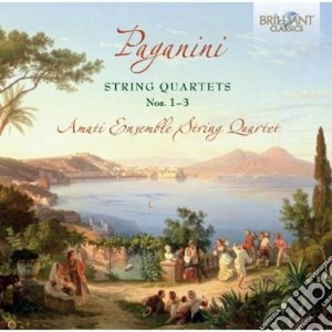 Niccolo' Paganini - Quartetti Per Archi (nn.1 - 3) cd musicale di Niccolo' Paganini