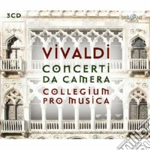 Antonio Vivaldi - Integrale Dei Concerti Da Camera (3 Cd) cd musicale di Antonio Vivaldi