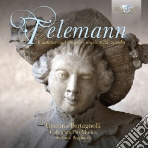 Georg Philipp Telemann - Cantate E Opere Da Camera Con Flauto Dolce cd musicale di Telemann georg phil