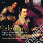 Georg Philipp Telemann - Fughe, Overtures, Preludes & Suites (5 Cd) cd