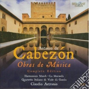 Antonio De Cabezon - Obras De Musica (Integrale) (7 Cd) cd musicale di Cabezon antonio de